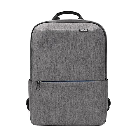 ASUS BP4600 Laptop Backpack (Grey), with Cross-dyed Woven Fabric Material, Suitable for up to 40.64 cm (16-inch) Laptop